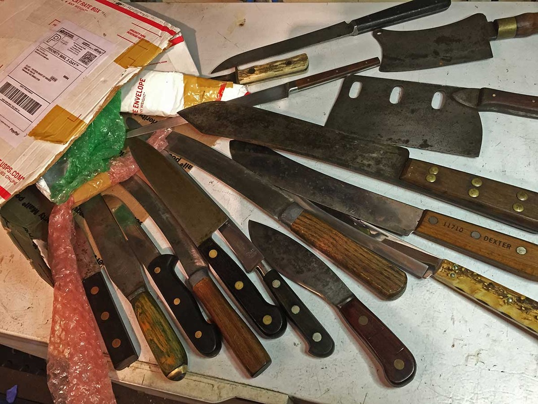 mail order knives to be sharpened