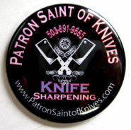 Patron Saint of Knives logo
